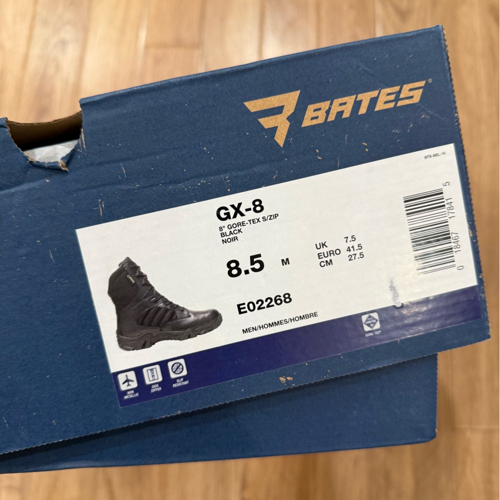 Bates GX-8 Tactical/EMS/Police Boots - Picture 3 of 5